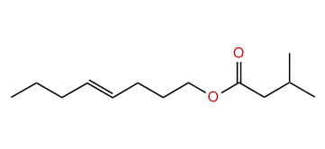 (E)-4-Octenyl 3-methylbutanoate